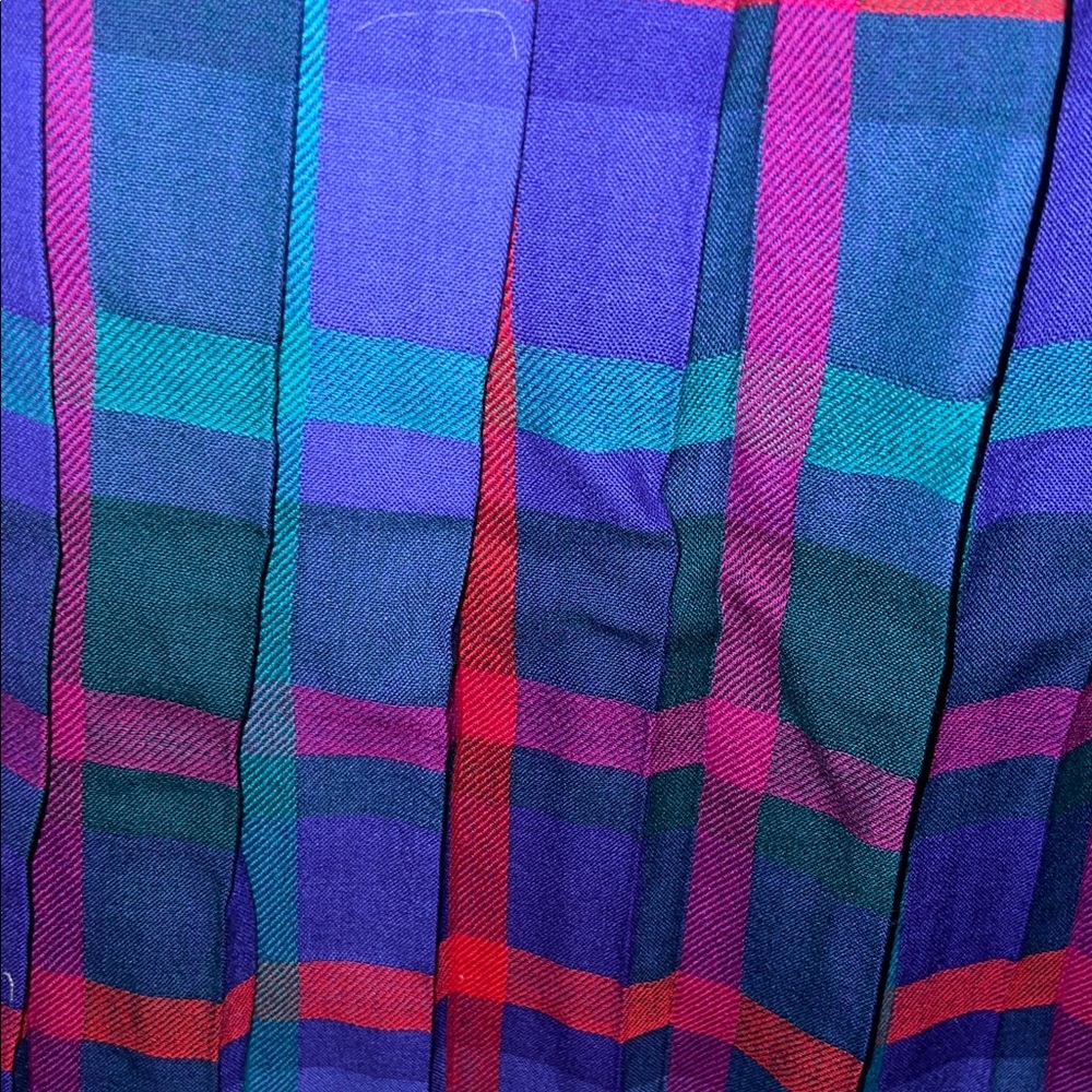 Plaid Pleated Women's Skirt